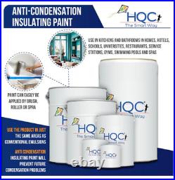 HQC Insulating Anti Condensation Emulsion Paint 1L to 10L -24 Colours
