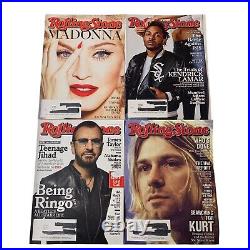 HUGE Lot Of 77 Rolling Stone Magazines 2013-2017 incl. Kurt Cobain Grateful Dead