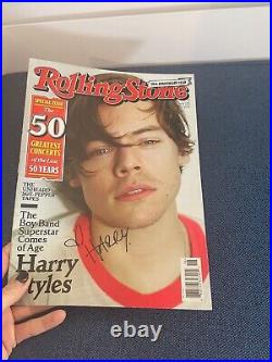 Harry Styles Signed Autographed May 2017 Rolling Stone Magazine