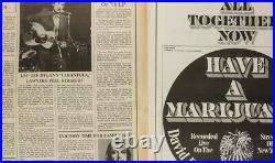 JIMI HENDRIX Johnny Winter CARL PERKINS Rolling Stone magazine 23 December 1968