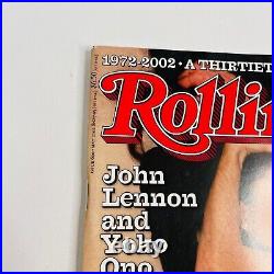 John Lennon & Yoko Ono Rolling Stone Magazine Issue 600 May 2002 Rare