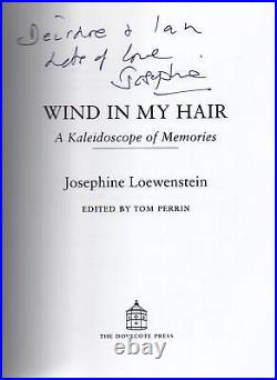Josephine Loewenstein SIGNED Wind In My Hair Rupert Rolling Stones Jagger Ballet
