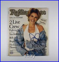 Julia Roberts Rolling Stone Magazine Signed Autographed JSA