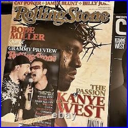Kanye west rare htf magazine lot rolling stone complex xxl gq mbdtf
