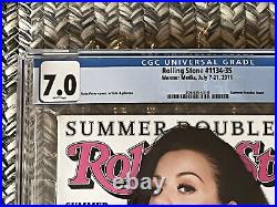 Katy Perry 2011 Rolling Stone First Cover #1134-35 Graded CGC 7.0