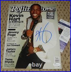 Kevin Hart Signed Rolling Stone Magazine Jsa Autograph
