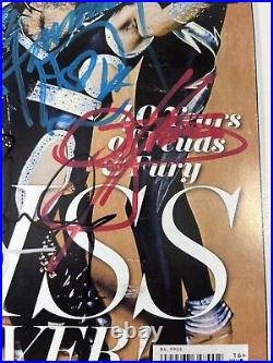 Kiss Signed 2014 Rolling Stone Magazine Stanley Simmons Frehley Criss