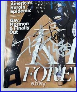 Kiss Signed 2014 Rolling Stone Magazine Stanley Simmons Frehley Criss