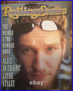 LAYNE STALEY Rolling Stone Magazine February 8 1996 2/8/96 ALICE IN CHAINS