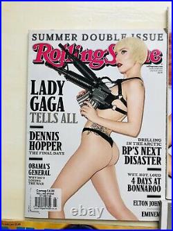 Lady Gaga Rare Magazine Lot Vogue Japan Rolling Stones NME Bazar