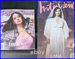 Lana Del Rey Interview Mag & Rolling Stone Uk Mag 2023 Brand New