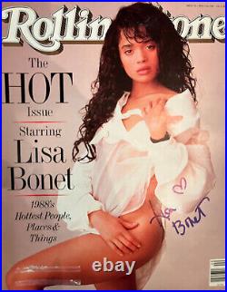 Lisa Bonet signed ROLLING STONE magazine