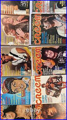 Lot Of 22 Creem Rock Metal Magazine 1976-1983 Kiss Queen Bowie Led stones beatle