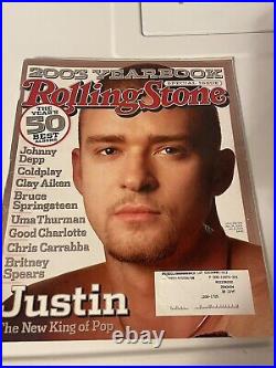 Lot of 20 Rolling Stones Magazines (2003-2008) Justin Timberlake Madonna Jay Z