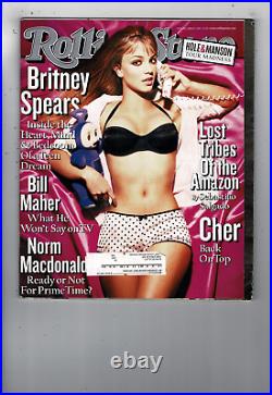 Lot of 3 Rolling Stone Magazines Issue 810 841 877 Britney Spears 1st Cover