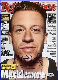 Macklemore (August 29th 2013) Rolling Stone Signed NL Magazine Psa/Dna