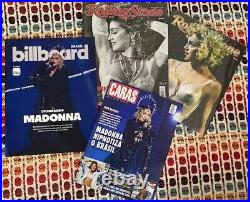 Madonna 3 Magazines Cover Caras, Billboard, Rolling Stone Brazil may 2024