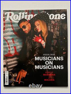 Madonna Maluma Olivia Rodrigo USA Rolling Stone Music Magazine November 2021