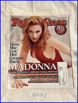 Madonna Rolling Stone Issue #988 December 1 2005 Original Rare VG++