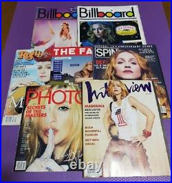 Madonna billboard 1999 2000 + Rollingstone No. 850 +other 7 volume set from Japan