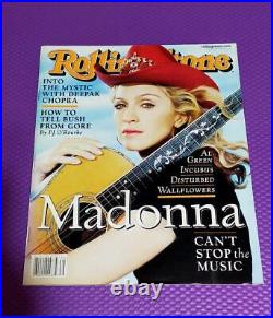 Madonna billboard 1999 2000 + Rollingstone No. 850 +other 7 volume set from Japan