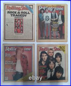 (Magazine) ROLLING STONE MAGAZINE Lot Of 22 / 1979, 1980, 1981