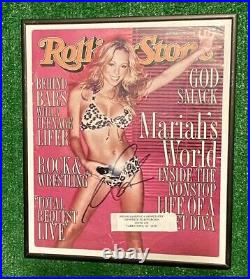 Mariah Carey Signed Rolling Stone Magazine Cover PSA DNA Authentication