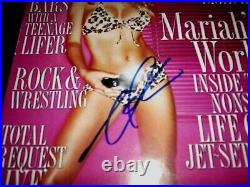 Mariah Carey Signed Rolling Stone Magazine Cover Ultra Rare! No Pages Feb 2000