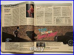 Michael Jackson / David Bowie Rolling Stone Magazine September 1987