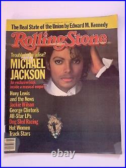 Michael Jackson / David Bowie USA Rolling Stone Magazine March 1984