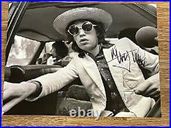 Mick Jagger autographed 8x10 photo, signed authentic, Rolling Stones, COA