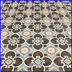 Moroccan Vinyl Flooring Roll Patterned Stone Effect Bathroom Tiles Cheap Lino