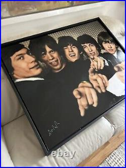 NICK HOLDSWORTH'Rolling Stones' Original Mixed Media On Board Large