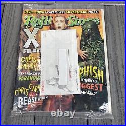 NIP ROLLING STONE Magazine #754 1997 GILLIAN ANDERSON THE X-FILES Bowie MOBY