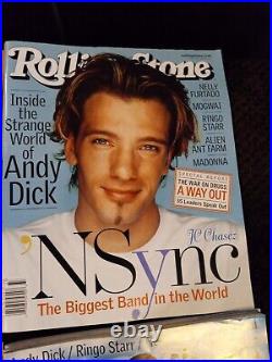 NSYNC Rolling Stone Magazine FULL set
