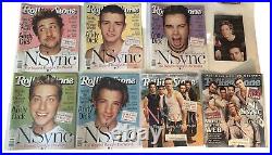 NSYNC Rolling Stone Magazines Lot 7 Complete Memorabilia Boy Band Vintage 2001