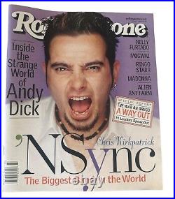 NSYNC Rolling Stone Magazines Lot 7 Complete Memorabilia Boy Band Vintage 2001