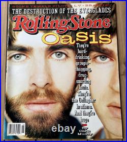 OASIS Rolling Stone Magazine 733 May 2 1996 NO LABEL