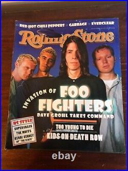 Oct 5 1995 Rolling Stone Magazine Issue 718 Foo Fighters