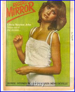 Olivia Newton John BOOMTOWN RATS Rolling Stones THE CLASH Record Mirror magazine