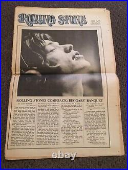 Original Rolling Stone #15 August 10, 1968 (3 COPIES) WOW! The Rolling Stones