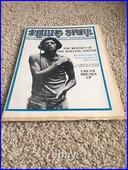 Original Rolling Stone #15 August 10,1968 The Rolling Stones NEAR MINT BEST COPY