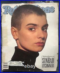 Original Rolling Stone Sinead O'Connor June 1990 March 1991 October 1992 rare