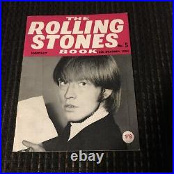 Original THE ROLLING STONES BOOK MONTHLY magazine no. 5 Oct 64 Brian Jones VG