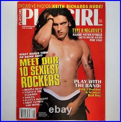 PETER STEELE Type O Negative PLAYGIRL August 1995 Rolling Stones KEITH RICHARDS