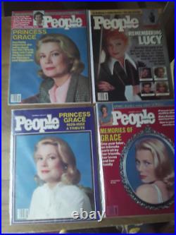People Weekly And Rolling Stone Tributes Magazine Lot 24 Prince Whitney Hendrix