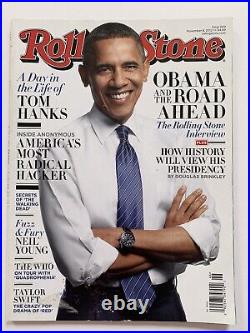 President Barack Obama / Taylor Swift USA Rolling Stone Magazine 11/2012