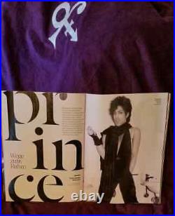 Prince Piano & Microphone 45 Record Rolling Stone Magazine