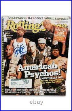 Proof of D12 signed Rolling Stone Magazine WithCert Autograph (Authenticated)