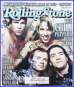 RHCP (3) Keidis, Flea & Smith Signed Rolling Stone Magazine BAS #AB77720
